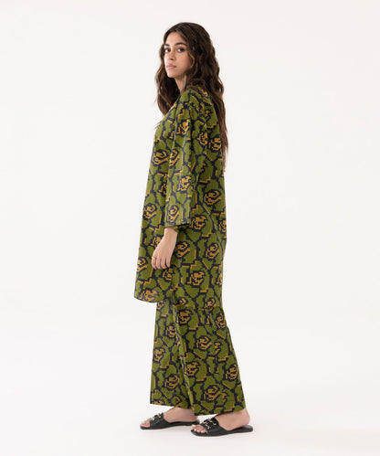 Sapphire - Printed Lawn Shirt