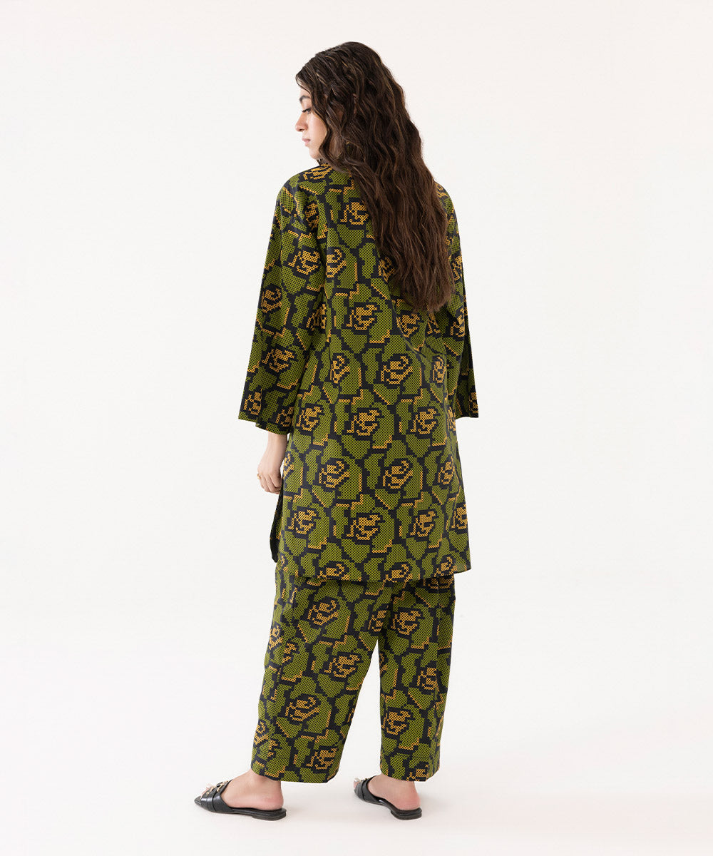 Sapphire - Printed Lawn Shirt