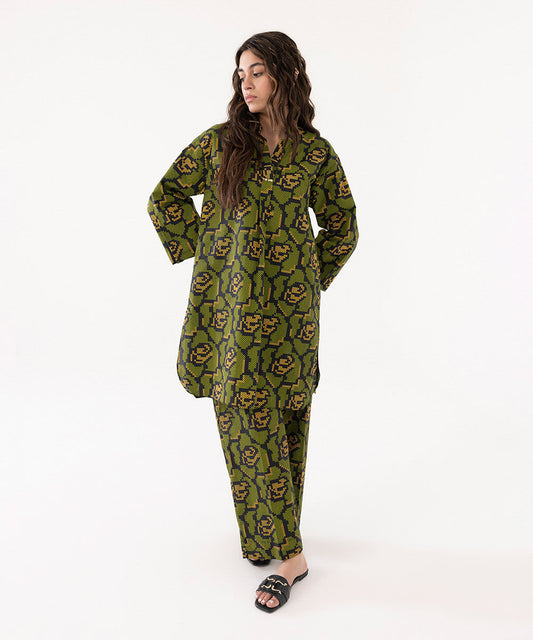 Sapphire - Printed Lawn Shirt