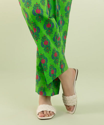 Sapphire - Printed Khaddar Straight Pants