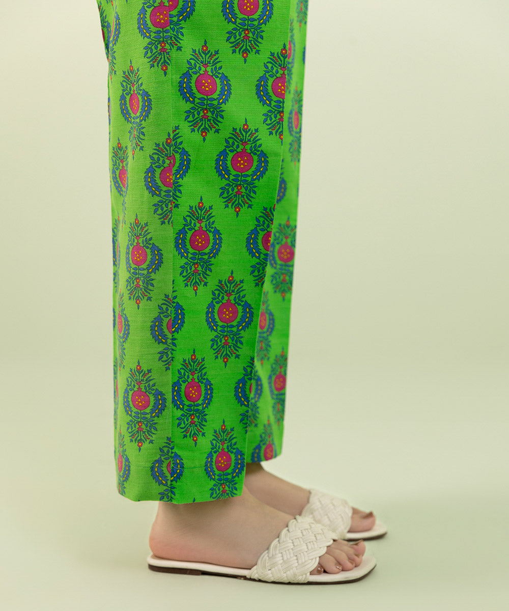 Sapphire - Printed Khaddar Straight Pants