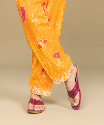 Sapphire - Embroidered Khaddar Shalwar