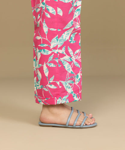 Sapphire - Printed Khaddar Straight Pants