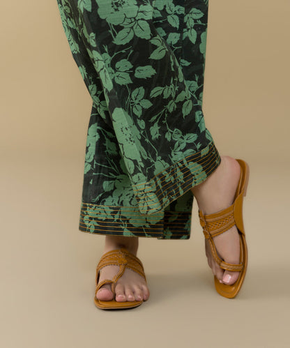 Sapphire - Printed Khaddar Culottes