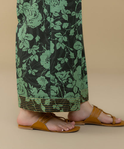 Sapphire - Printed Khaddar Culottes