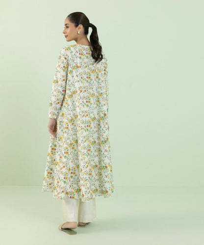 Sapphire - Block Printed Khaddar Shirt