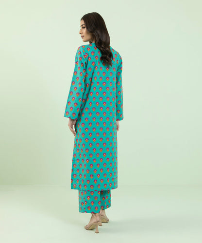 Sapphire - Printed Khaddar Shirt