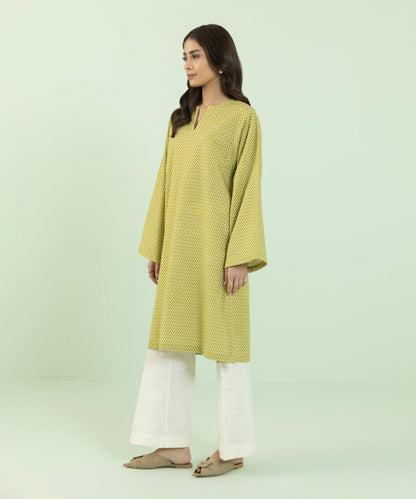 Sapphire - Printed Khaddar Shirt