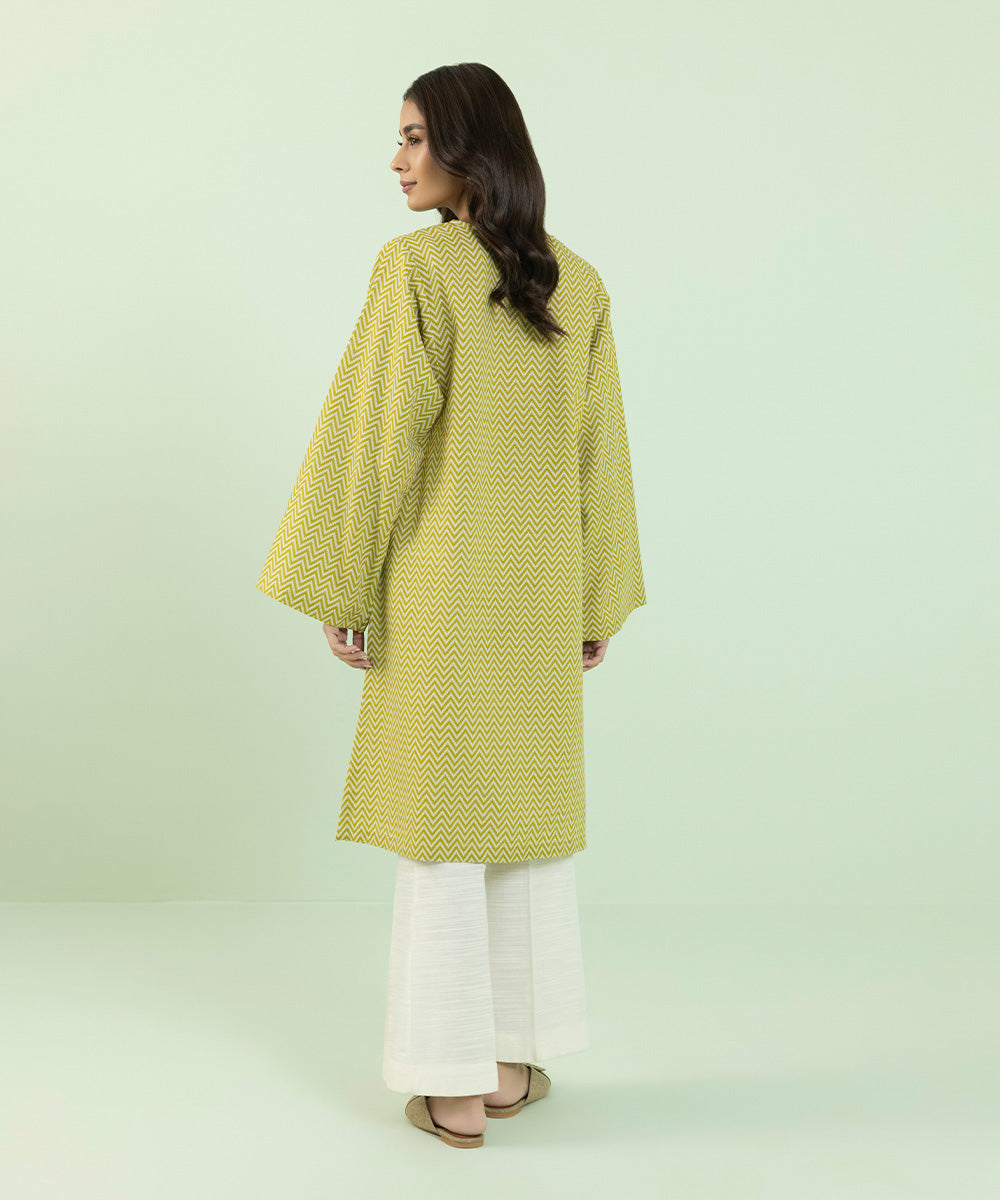 Sapphire - Printed Khaddar Shirt