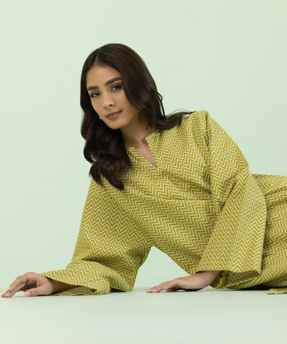 Sapphire - Printed Khaddar Shirt