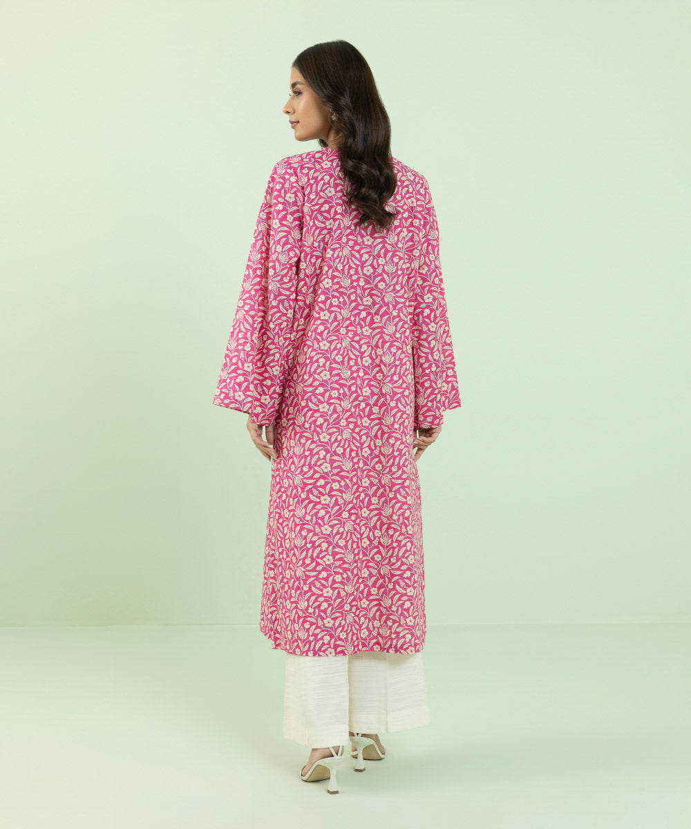 Sapphire - Printed Khaddar Shirt