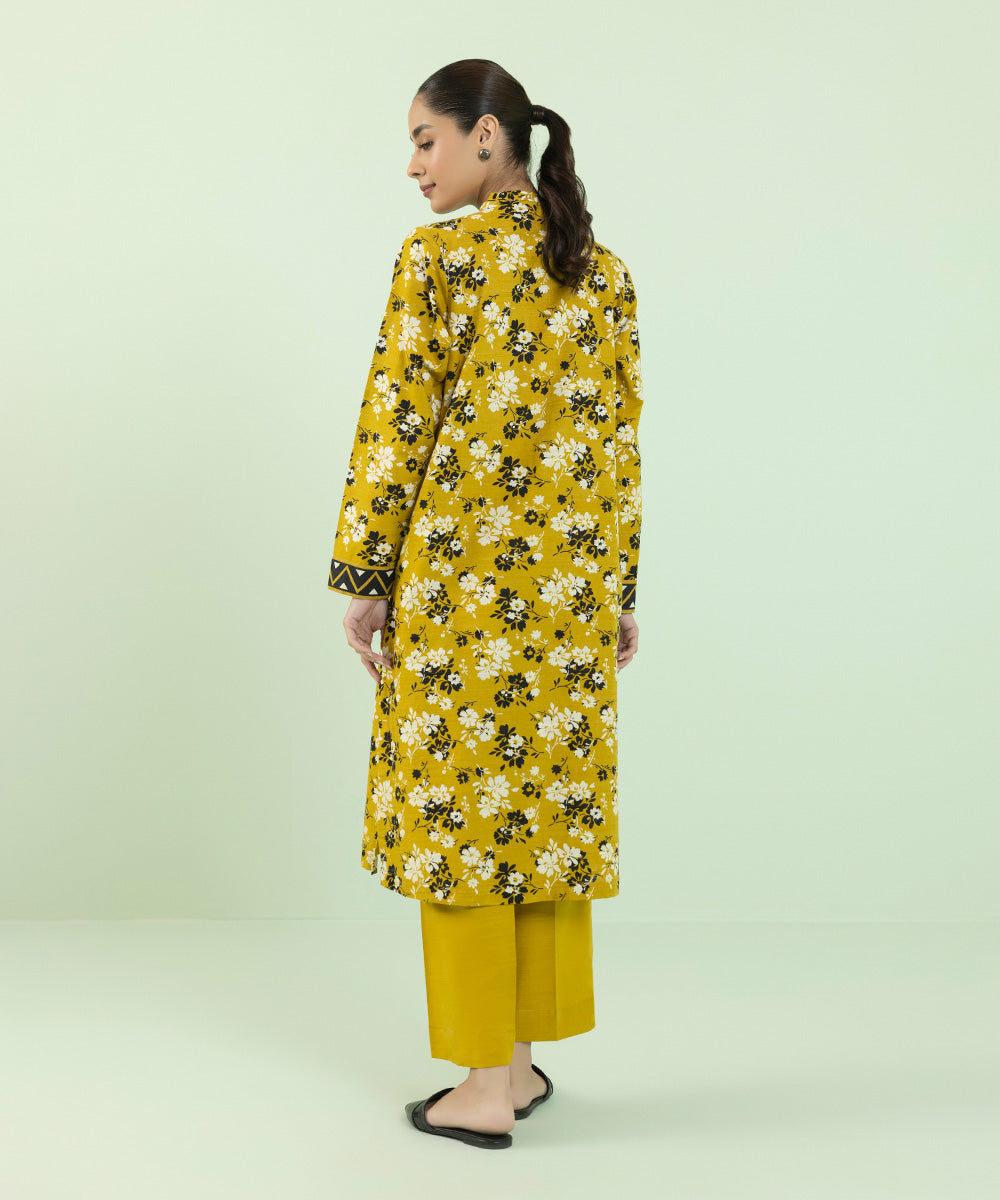 Sapphire - Printed Khaddar Shirt