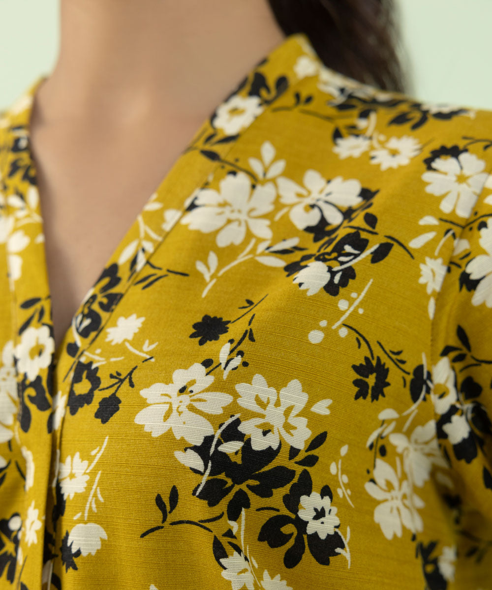 Sapphire - Printed Khaddar Shirt