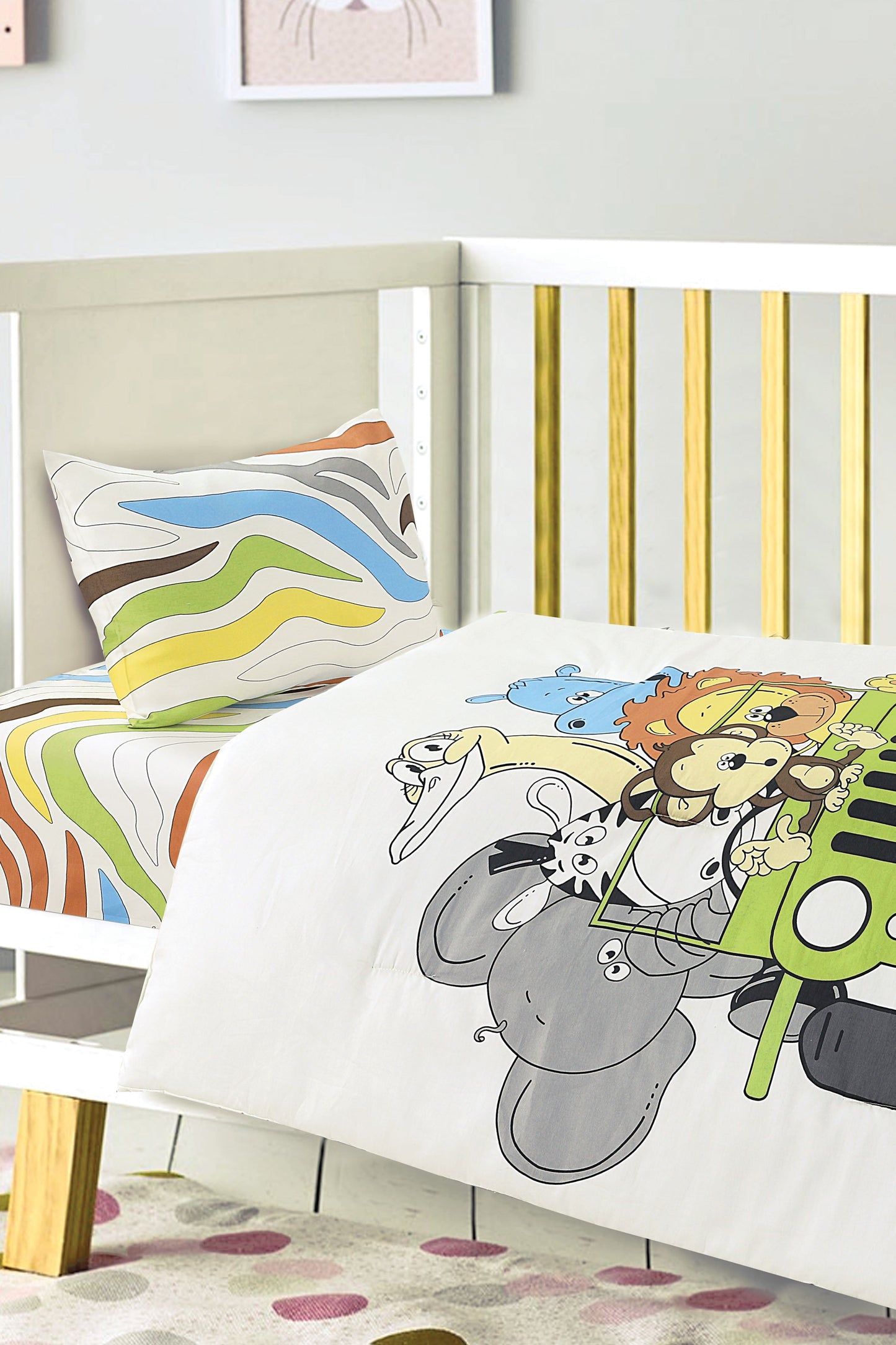 Nishat Linen - Safari Animal Cot Set