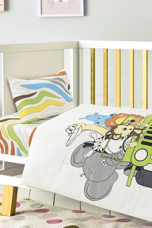 Nishat Linen - Safari Animal Cot Set
