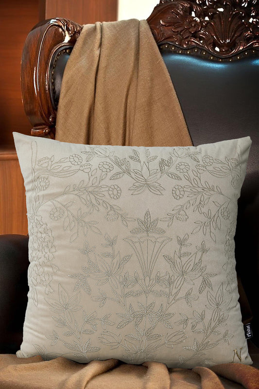 Nishat Linen - Sandstone Cushion Cover Emb