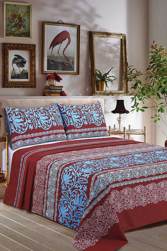 Nishat Linen - Sari NM 8368 Sheet Set
