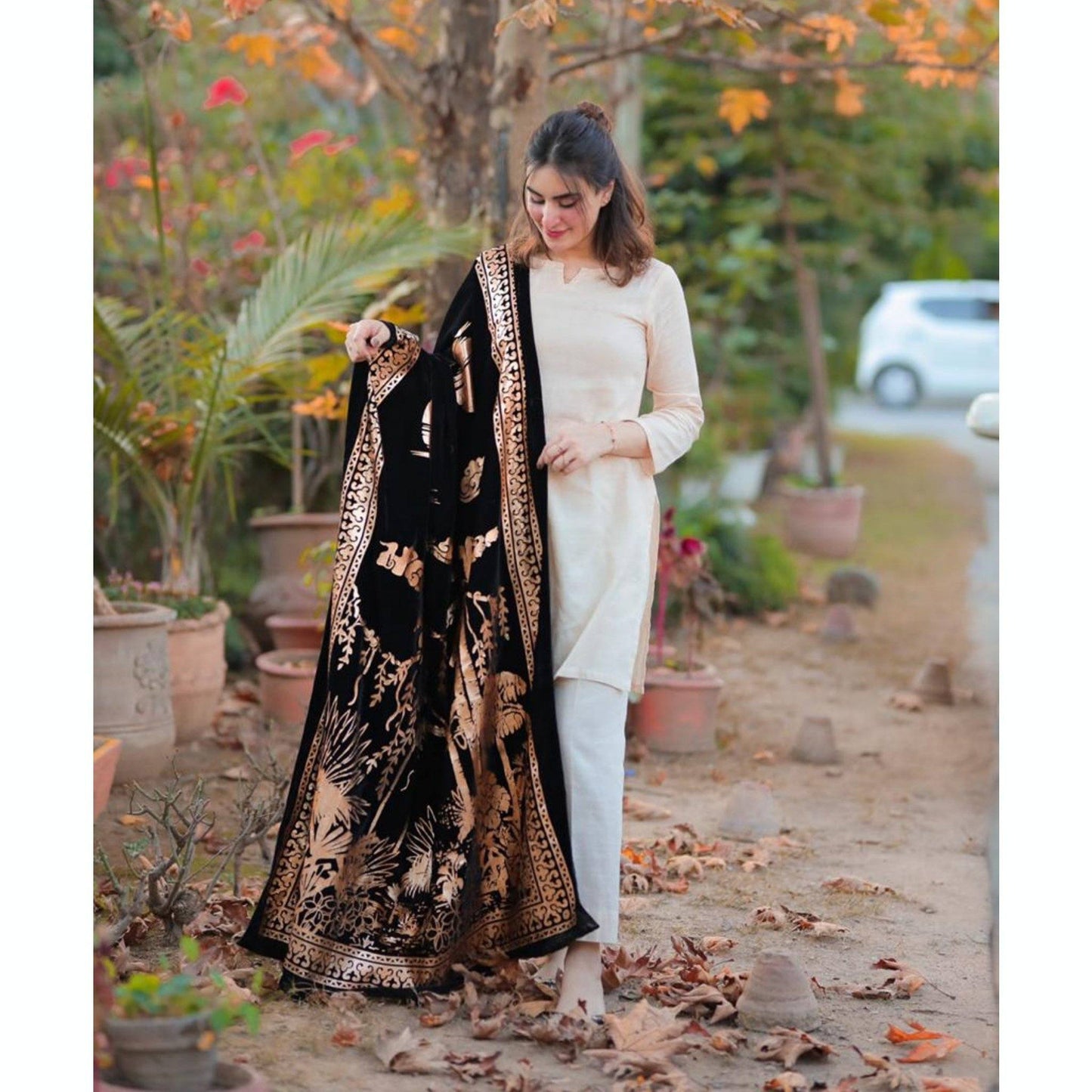 Chilgozay - Luxury Velvet Shawl (CC 153)