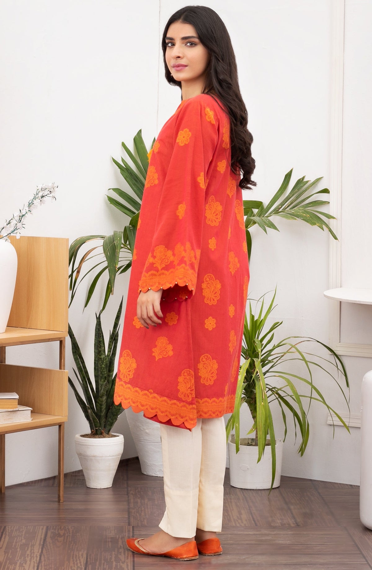 Orient - Unstitched 1 Piece Printed Jacquard Shirt