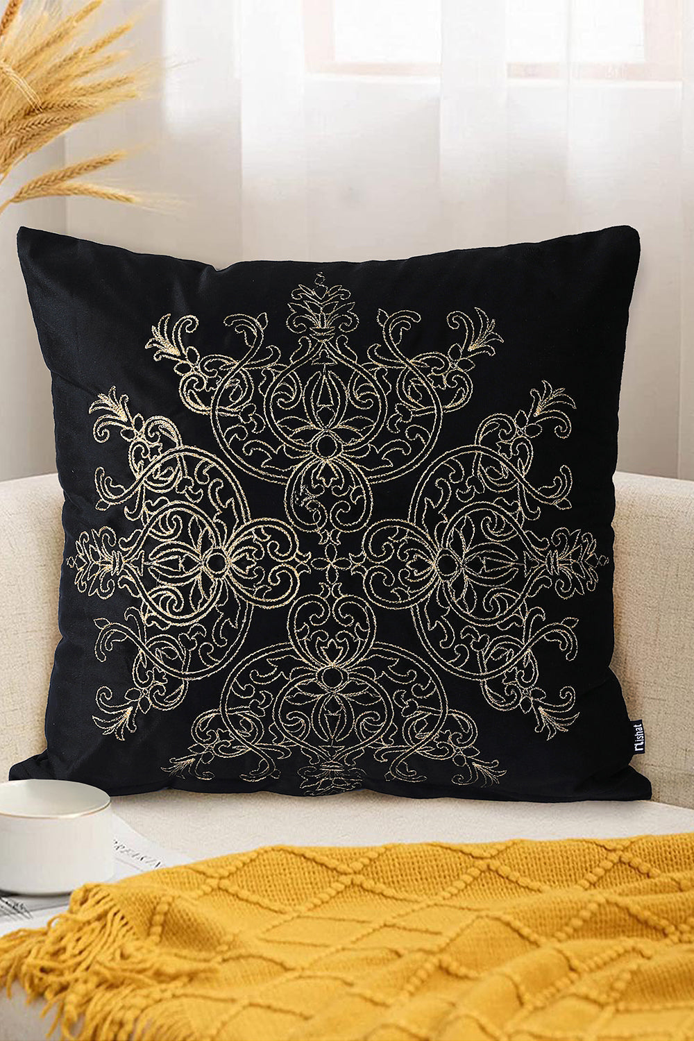 Nishat Linen - Superbloom Cushion Cover Emb