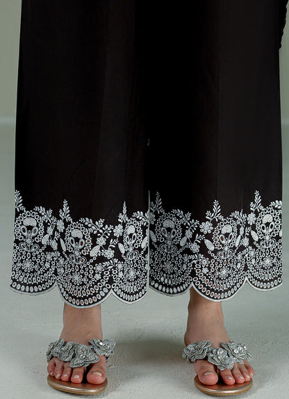 Black Cutwork Izaar