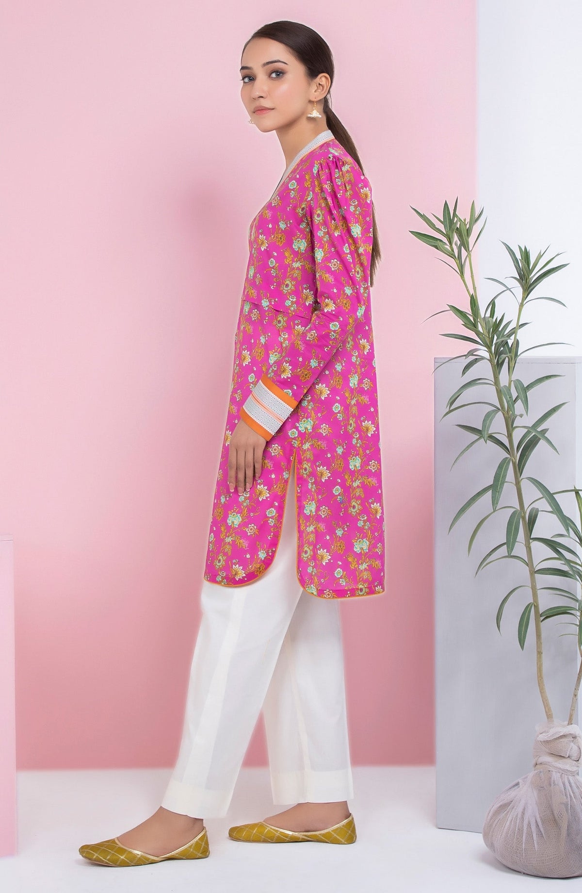 Orient - Unstitched 1 Piece Printed Lawn Shirt