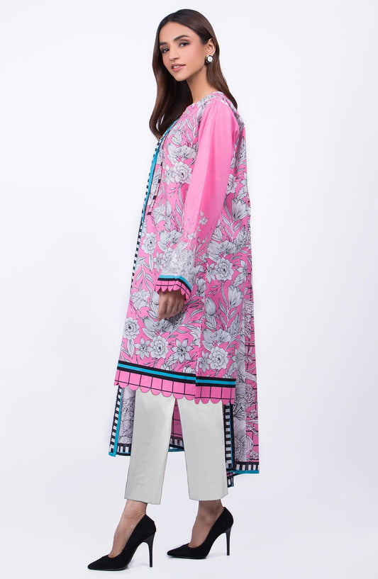 Orient - Unstitched 3 Piece Mirror-Work Lawn Suit