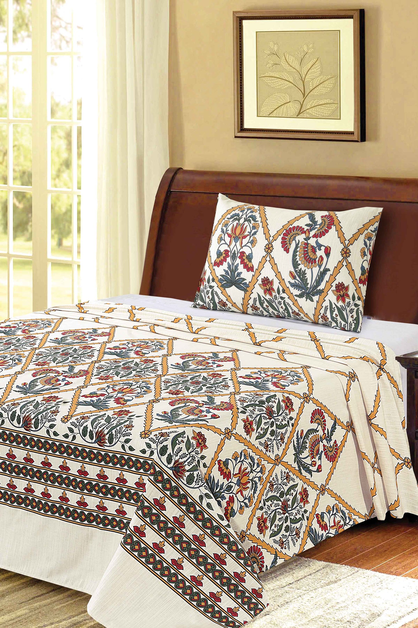 Nishat Linen - Traditional Motifs N Sheet Set