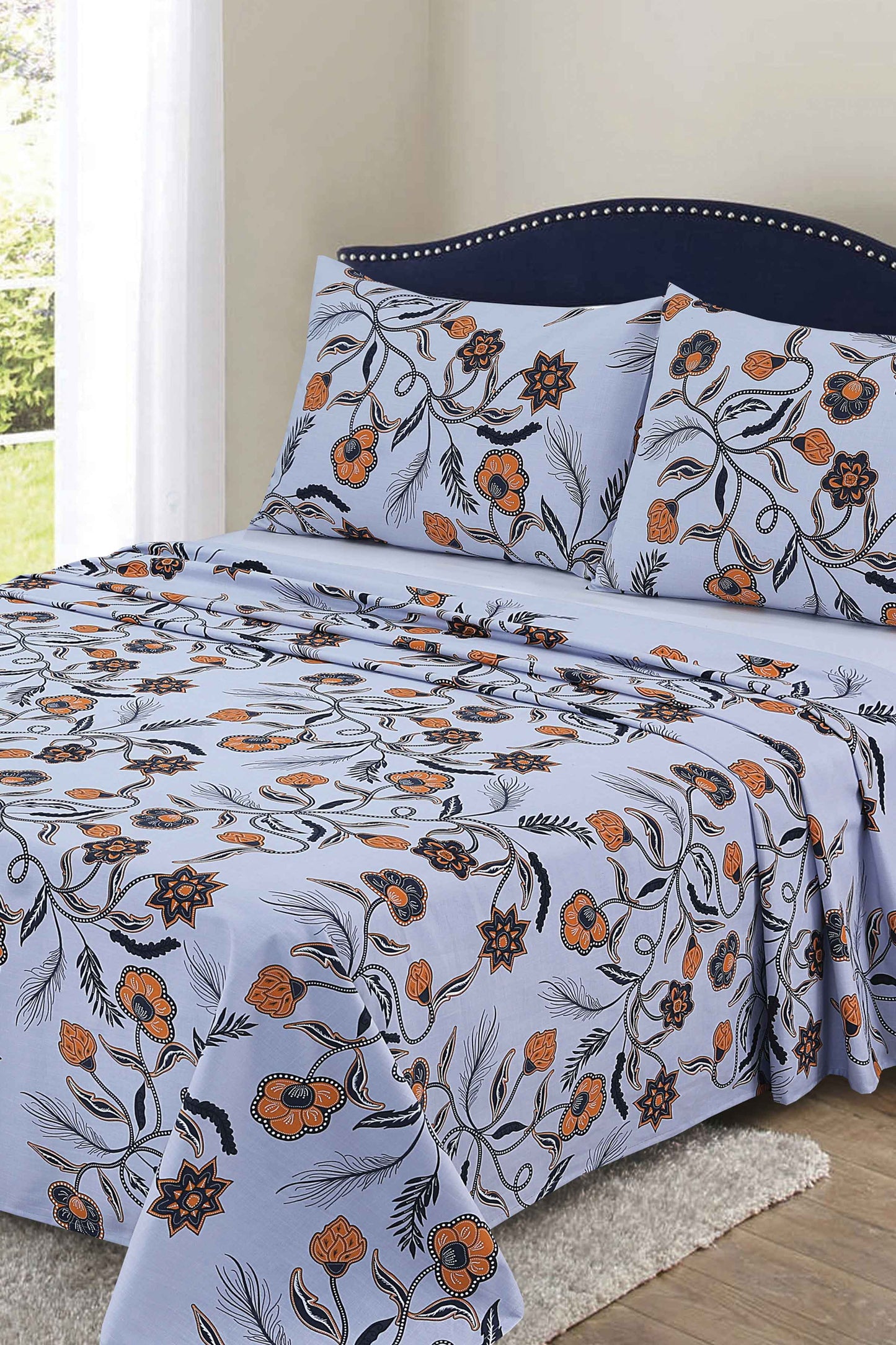 Nishat Linen - Traditional Motifs Sheet Set