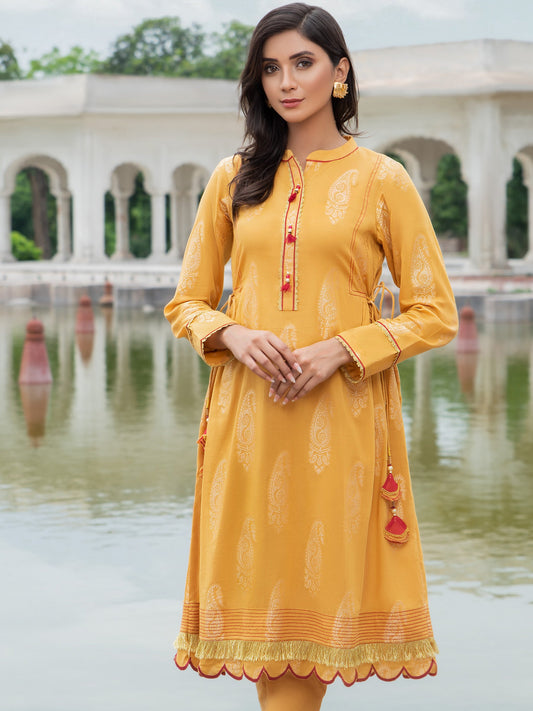 Limelight - Jacquard Shirt-Printed (Unstitched)