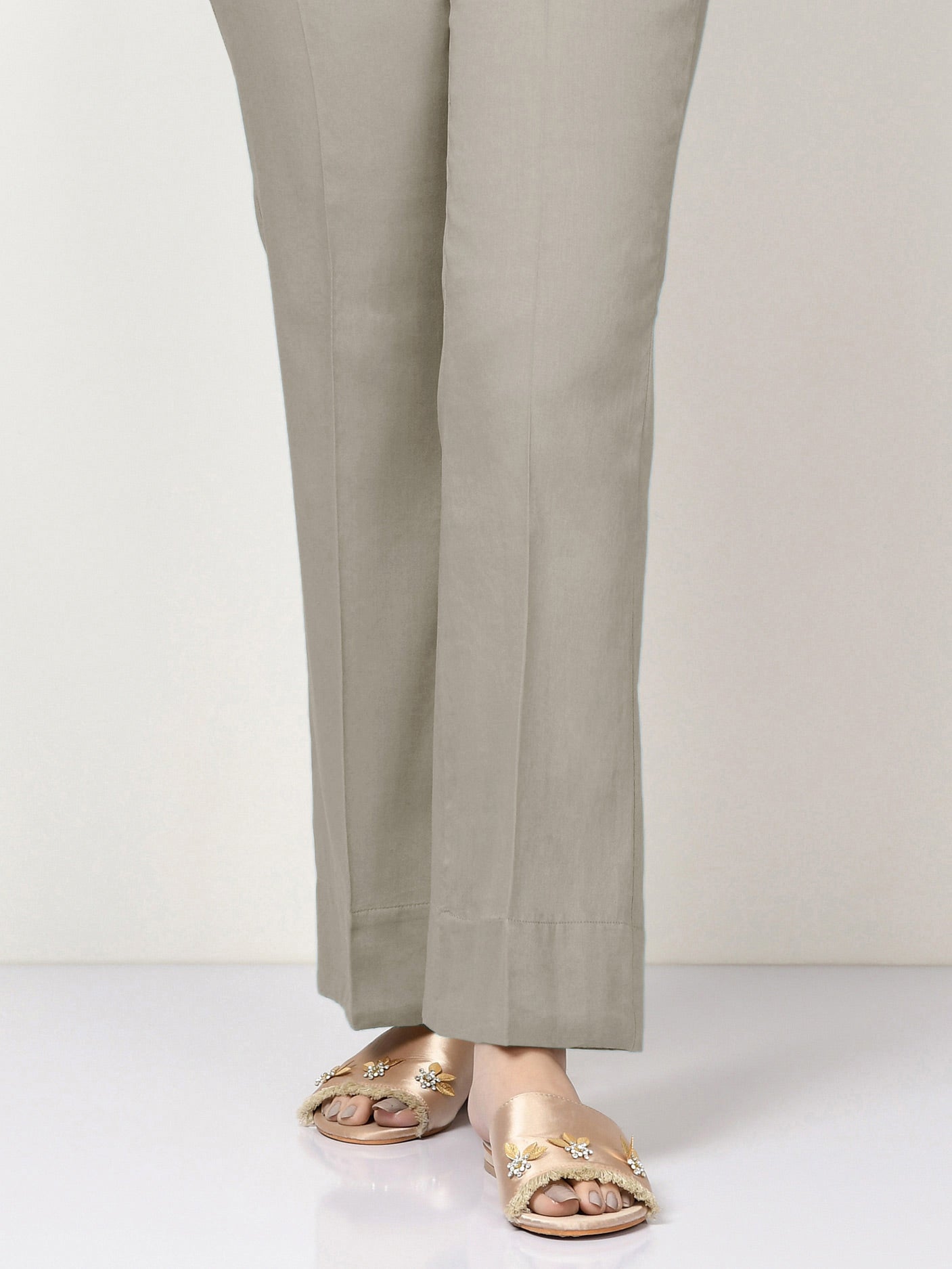 Limelight - Cambric Trouser-Dyed (Unstitched)