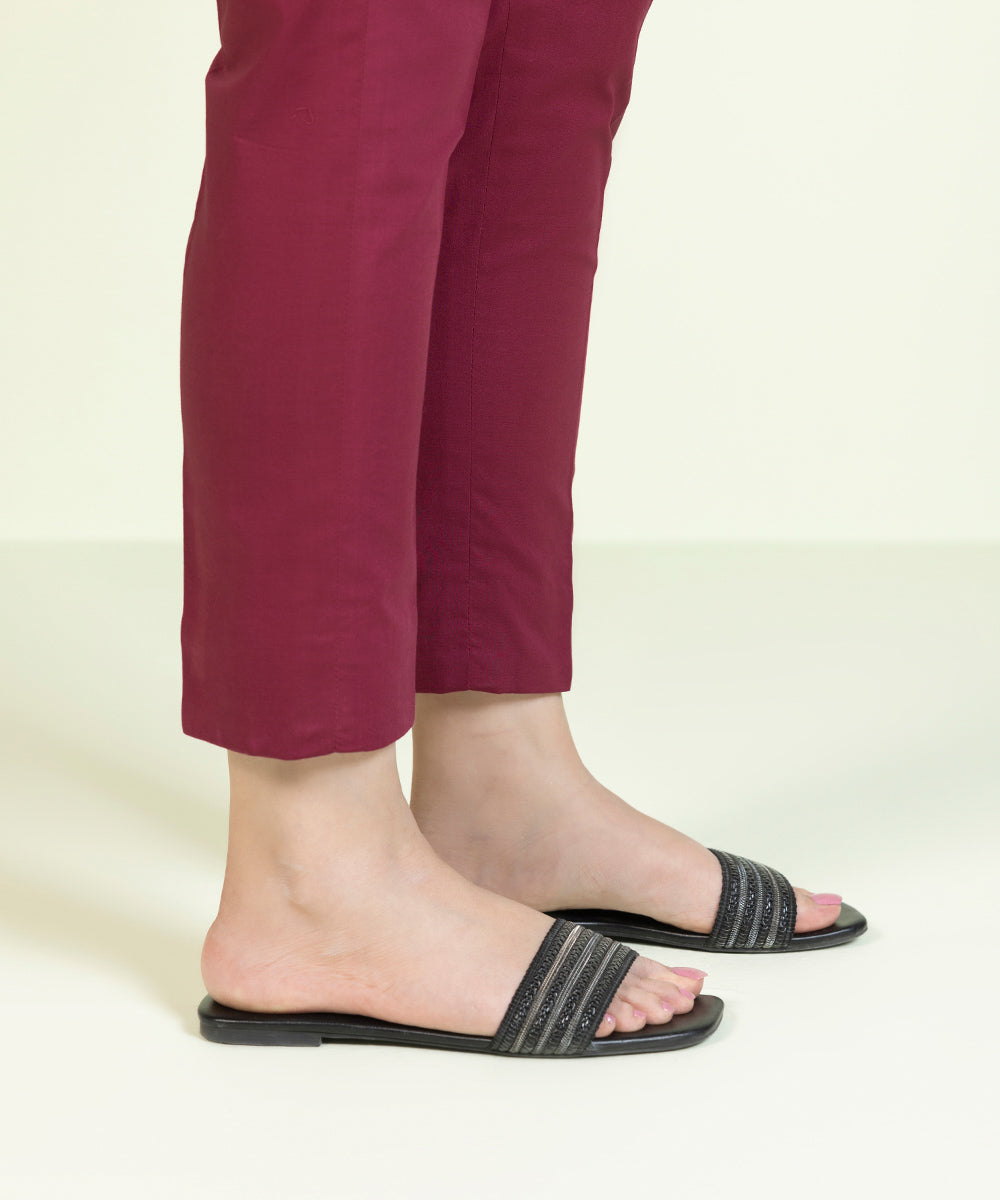 Sapphire - Dyed Khaddar Trousers