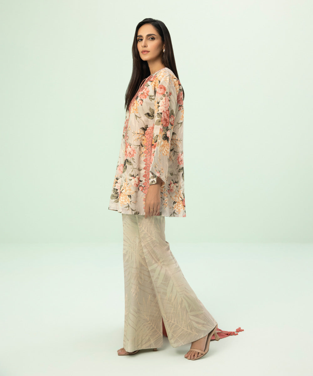 Sapphire - 3 Piece - Embroidered Khaddar Suit