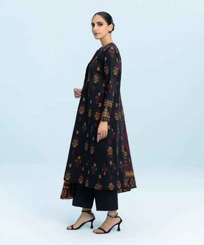 Sapphire - 3 Piece - Embroidered Jacquard Suit