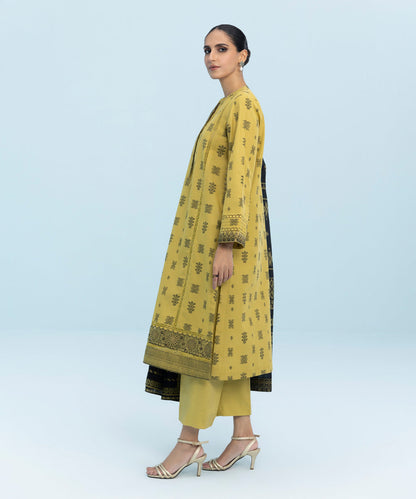 Sapphire - 3 Piece - Embroidered Jacquard Suit