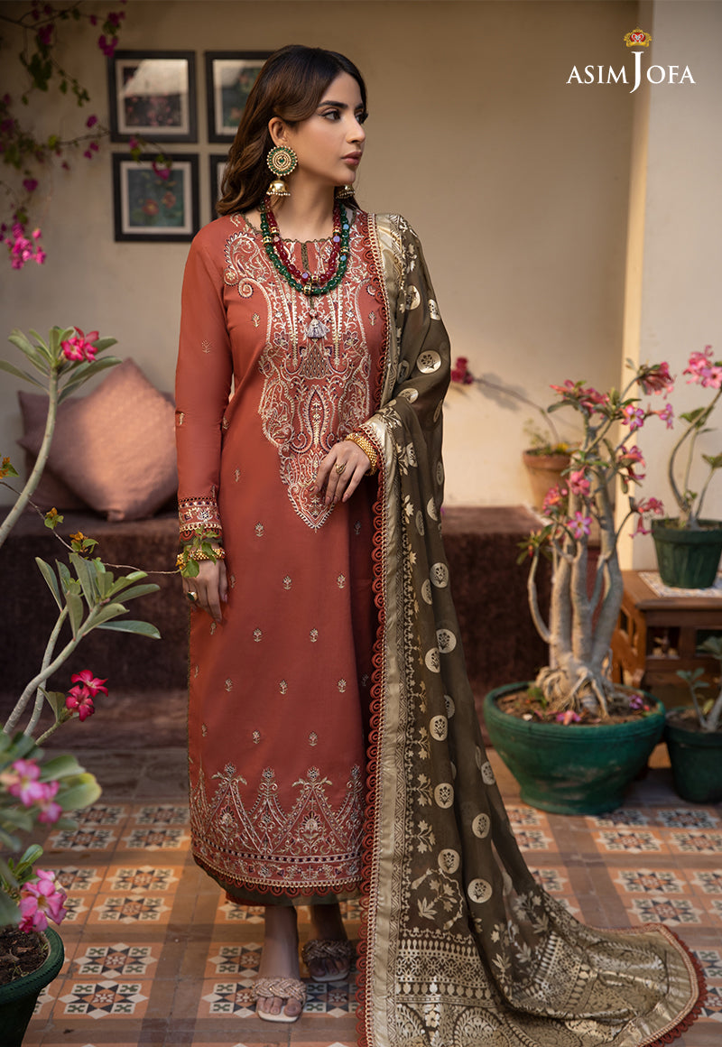 Asim Jofa - AJZB-14 Designers Stitched