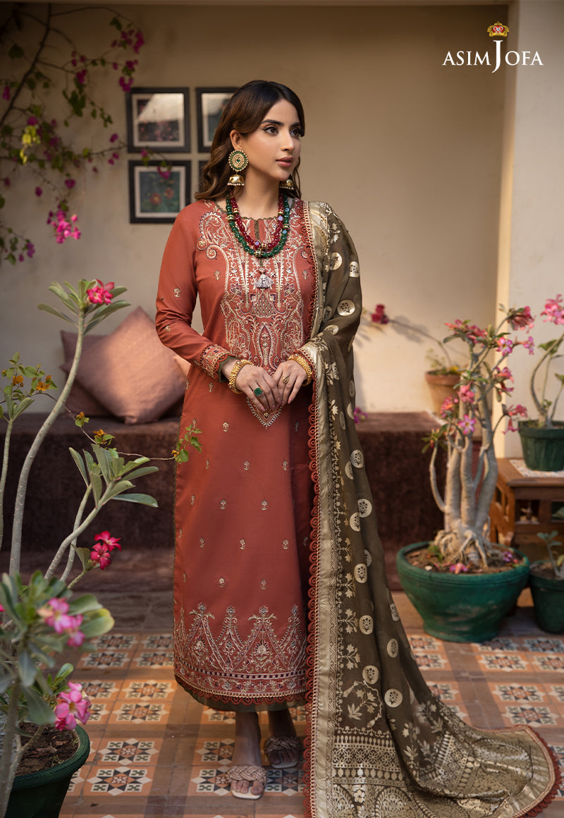 Asim Jofa - AJZB-14 Designers Stitched