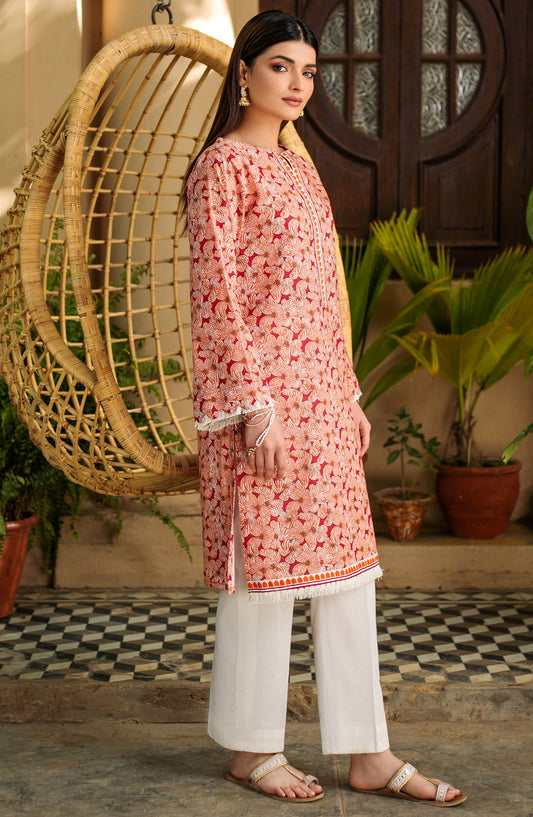 Orient - Unstitched 1 Piece Printed Lawn Shirt