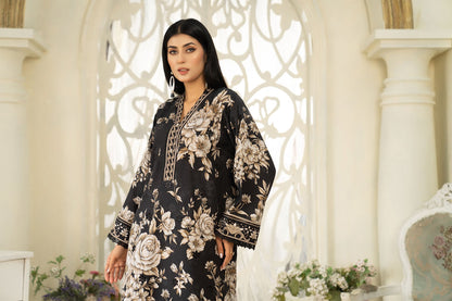 2PC Viscose Khaddar Suit - LDS 838