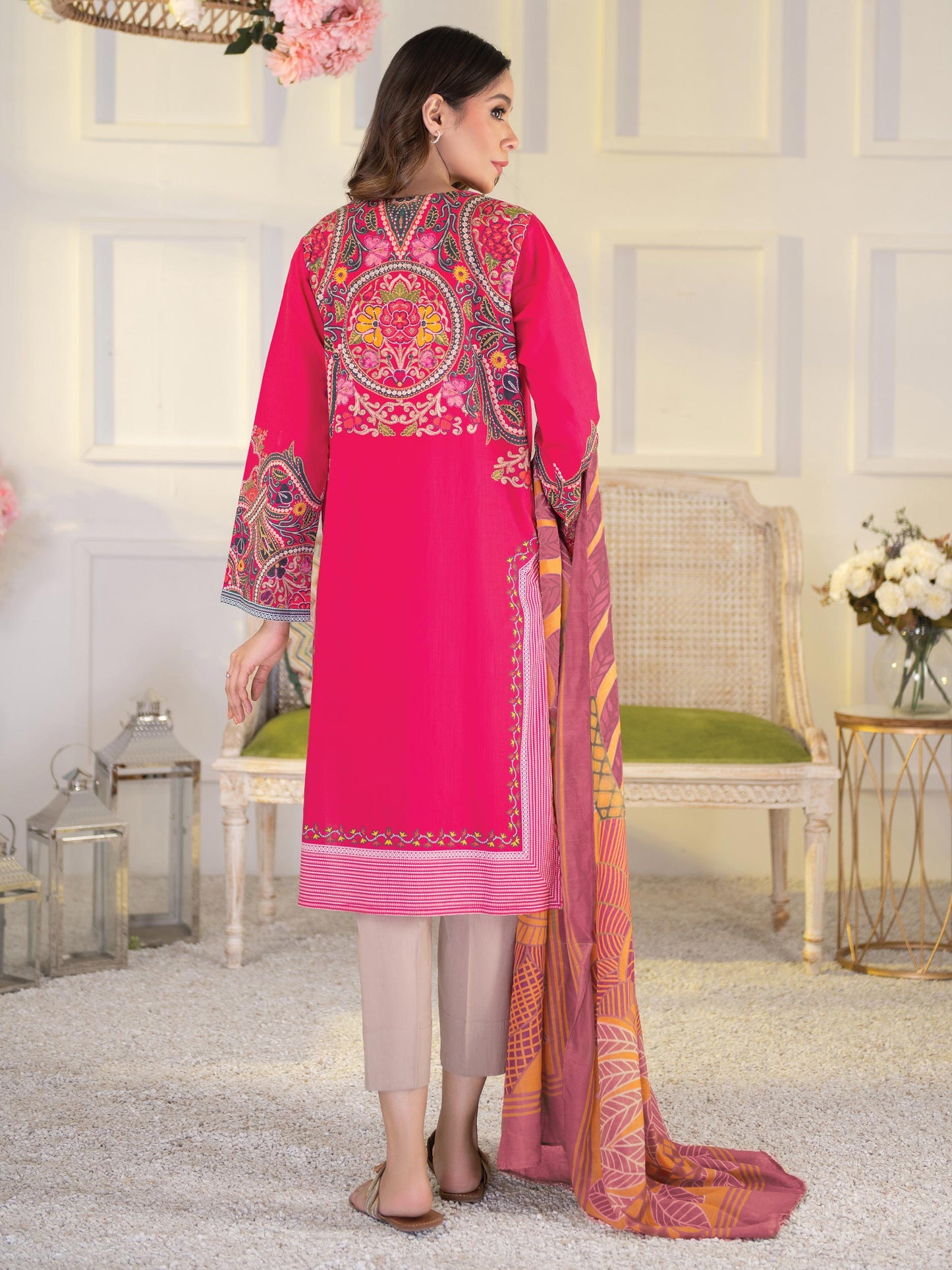 Limelight - 2 Piece Lawn Suit-Embroidered (Unstitched)