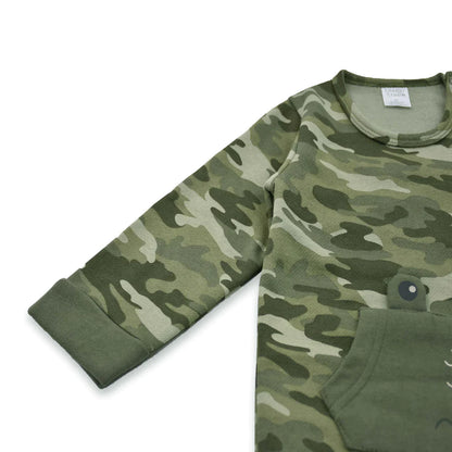 Cuddle & Cradle - Baby Fleece Romper (Alligator)