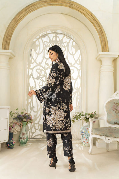 2PC Viscose Khaddar Suit - LDS 838