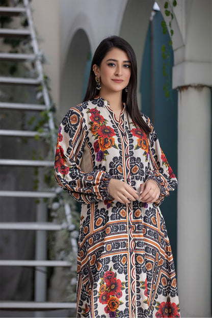 1PC Linen Karandi Shirt - LDS 825