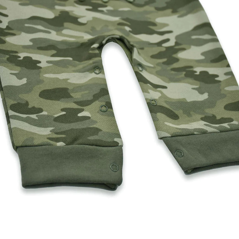 Cuddle & Cradle - Baby Fleece Romper (Alligator)