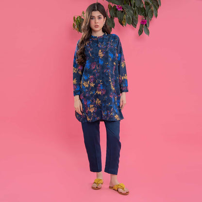 BTW - PRINT ON KARI A LINE TUNIC