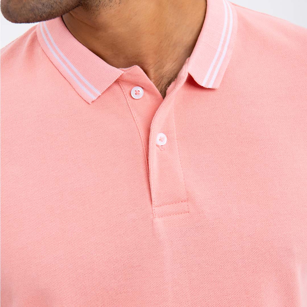 BTW - SLIM FIT COTTON POLO