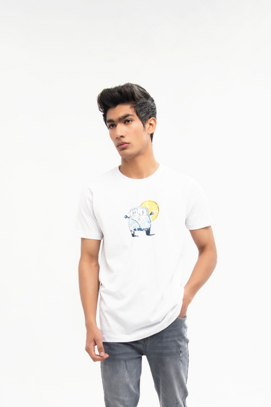 BTW - REGULAR FIT PRINTED T-SHIRT