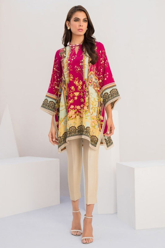 Digitally Printed Crepe Kurta With trousers 1