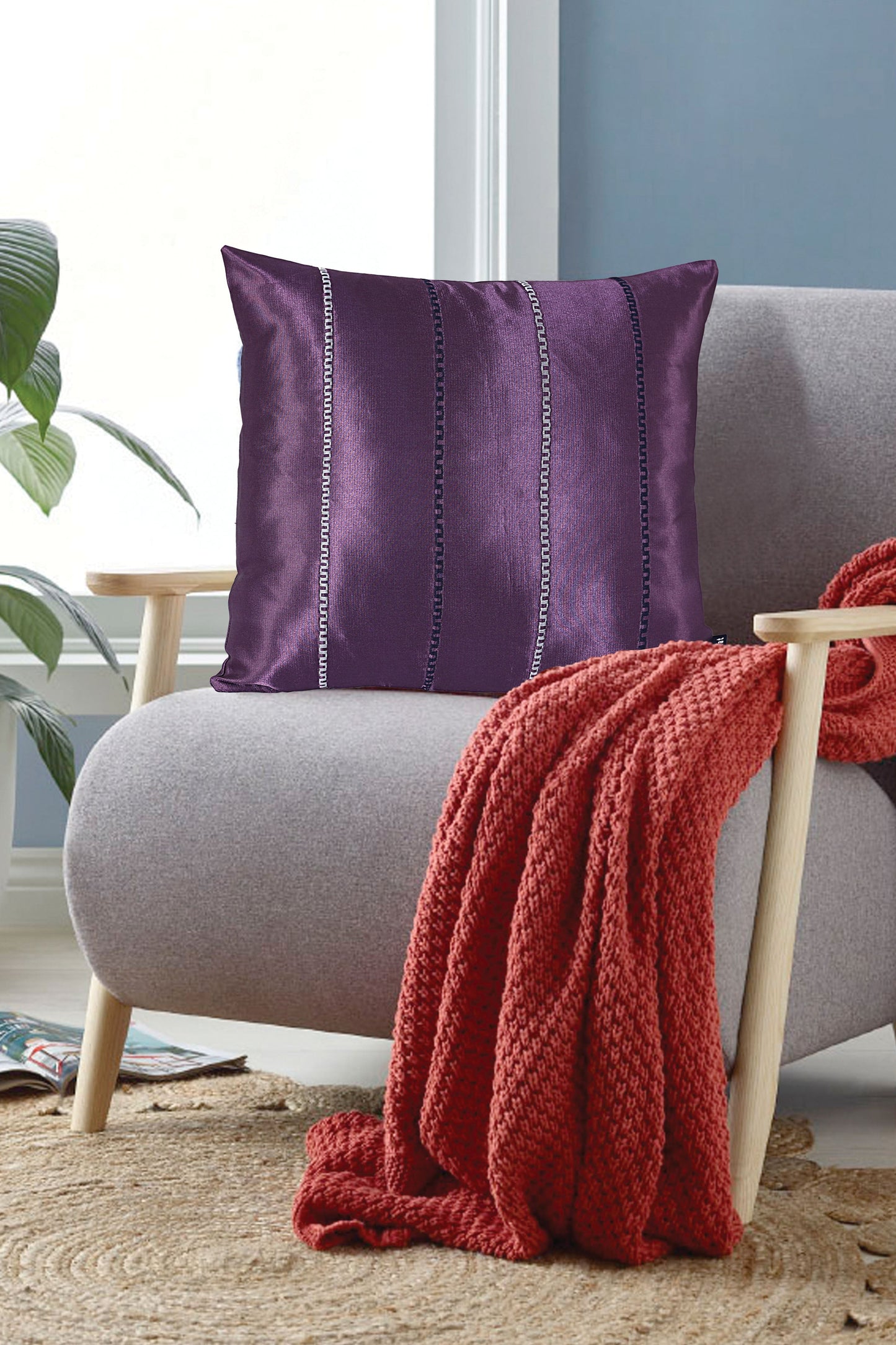 Nishat Linen - Vera Cushion Cover Emb