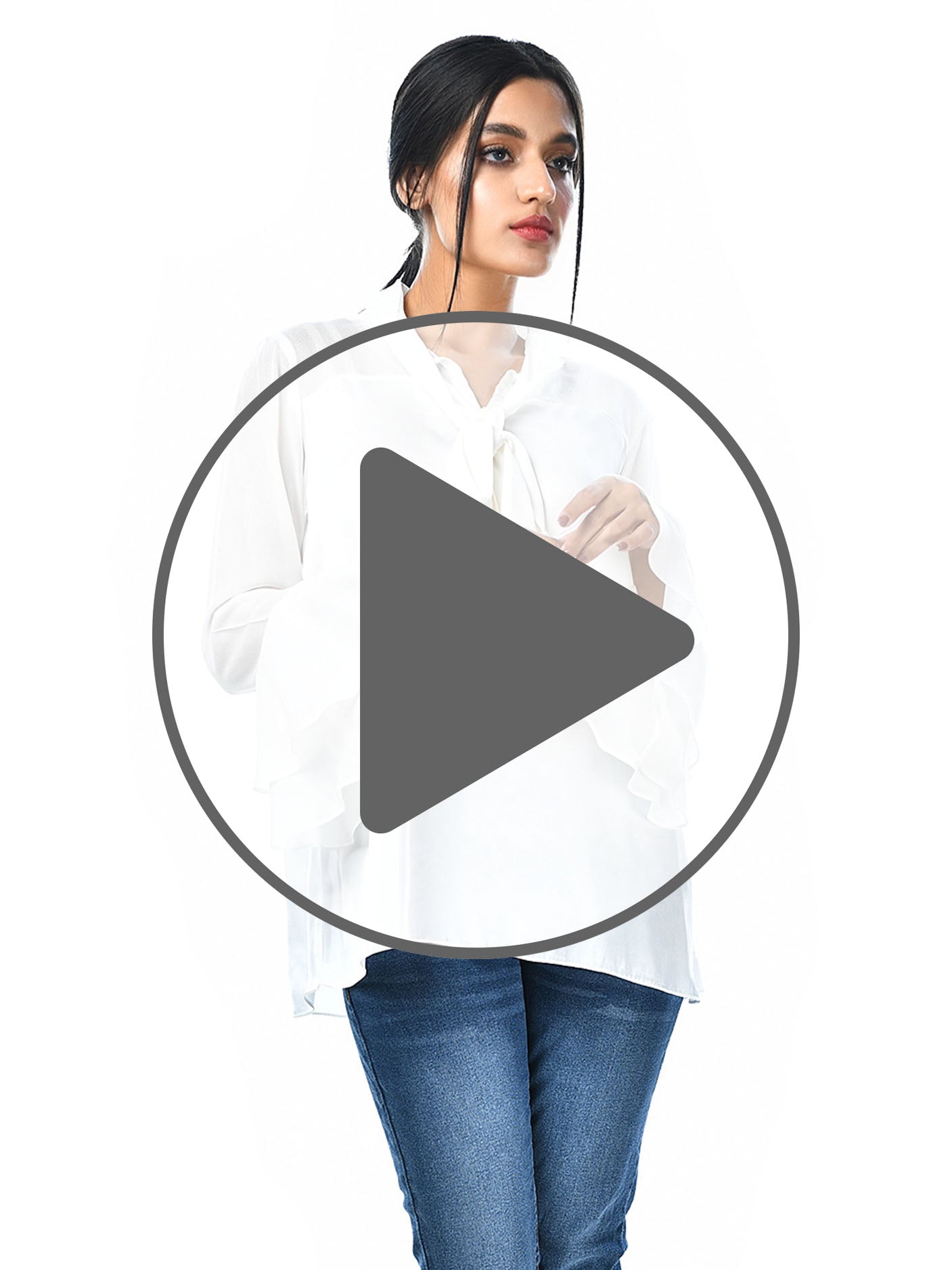 Limelight - Silk Tie knot Classic Top